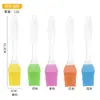 Pincel de Óleo para Pão Ferramenta para Assar Churrasco ao Ar Livre Pequeno Pincel de Silicone para Óleo Pincel para Churrasco Pincel de Silicone Resistente a Altas Temperaturas Cozimento