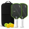 Remos de Pickleball de Fibra de Carbono T700 Transfronterizos Set Completo Raqueta de Pickleball Personalizada