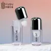 Tubo de Rubor Líquido, Tubo de Iluminador, Botella de Maquillaje Transparente Moldeada por Inyección de 5G/7G, Botella Vacía Rellenable de Brillo de Labios, Material de Empaque Cosmético