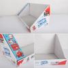 Superfábrica, gran oferta, caja de cartón para juguetes para niños, caja de cartón plegable de papel corrugado, caja de exhibición para estantes.