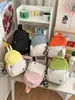 Mochila pequena portátil versátil para estudantes homens de grande capacidade em duas cores, bolsa de peito cruzada simples estilo japonês para mulheres