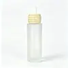 Garrafa Plana de Ombro Nova do Fabricante 20ml 30ml 50ml 80ml 100ml Vidro de Grau Alimentício Garrafa Dosadora para Essência Óleo Essencial