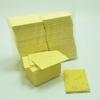 Esponja resistente a altas temperaturas para ferro de solda elétrico, suporte para estação de solda, limpador de ponta de ferro de solda, 4*6 6*6 pequena esponja absorvente, esponja de alta temperatura