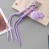 Pendente de Bolsa de Desenho Animado de Pelúcia Moda Simples Estrela Cogumelo Cordão de Bolsa Chaveiro Ins Ornamento Presente Estilo Coreano