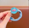 Elásticos de Cabelo Coloridos Doces para Meninas, Argolas de Toalha Amigáveis para Cabelos de Bebê, Elásticos de Borracha de Alta Elasticidade para o Cabelo de Meninas