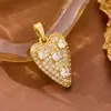 Joias Europeias e Americanas de Venda Quente Transfronteiriça, Flor de Zircônia Super Brilhante, Floco de Neve, Coração de Amor, Colar em Formato de Coruja, Corrente para Clavícula