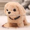 Tiktok simulação de cachorro elétrico pelúcia peluche filhote elétrico vai andar e chamar barraca de sacudir cauda pet eletrônico atacado