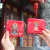 Montanha Jiuhua Especializada em Bolsas de Moedas Criativas, Bolsas de Armazenamento Culturais e Criativas, Bolsas de Embalagem Culturais e de Entretenimento, Pequenos Presentes, Porta-Moedas Zen, Sacos da Sorte