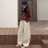 Pantalones de forro polar para niñas, engrosados para otoño e invierno, una sola pieza de forro polar cálido, nuevo estilo 2026, pantalones de pierna ancha de invierno para niños medianos y mayores