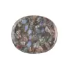 Piedra Cruda de Cristal Natural Lámina de Ágata Piedra de Energía Lámina Conformada Oficina Ovalada Piedra para Aliviar la Preocupación Chip de Agua Al Por Mayor