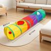 Túnel para Gatos Canal de Perfuração Brinquedo Tenda para Gatos Saco de Dormir Animal de Estimação Gatinho Auto-Prazer Alívio Sino Bola Suprimentos
