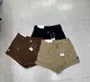 Pantalones Cortos Cargo Han Meier para Mujer Verano Nuevo Estilo Coreano Cintura Alta Diseño Delgado Falda Corta de Cadera 5825