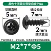 Tornillos Autorroscantes Pwa Cabeza Cruzada con Arandela M1-M5 Cabeza Redonda con Tornillos Autorroscantes Tornillos Autorroscantes Cabeza Plana Venta al por Mayor
