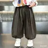 Calças de verão para meninos 2026 novo estilo, streetwear moderno para crianças, calças casuais de verão, estilo coreano, estilo fino para bebês meninos