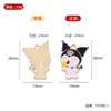 Yt090 Pingente Criativo Desenho Animado Série Sanrio DIY Kuromi Melody Colar Brincos Pulseira
