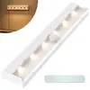 Nueva Luz LED de Tira para Gabinete Lámpara de Pared Magnética Inalámbrica Adhesiva con Toque Luz de Grifo Coche Dormitorio Ahorro de Energía Lámpara de Noche