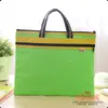 Bolsa de documentos de lona A4 portátil, bolsa de rolo para teste de estudante, bolsa com zíper multicamadas, bolsa de conferência de tecido Oxford para homens e mulheres