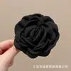 Pinza Lateral de Flor Atmosférica para Sesión de Fotos de Primavera, Pinza de Flor para Cabello con Gran Volumen, Tocado de Flor para la Cabeza a la Moda Estilo Vacaciones