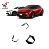 Adecuado para Toyota 23 Crown Crown Sport Volante Modificado Botón Especial Marco Brillante Decorativo Parche