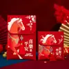 2026 Año Nuevo Sobre Rojo Estilo Nuevo con Correa, Universal para Inauguración de Casa Niños Bendición, Sobre Rojo de Tela con Descuento de Cien Yuan