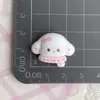 Coelho Rosa Urso Maçã Acessórios de Resina Capa de Celular Papelaria DIY Adesivos Grampo de Cabelo Chaveiro Acessórios para Copo d'Água