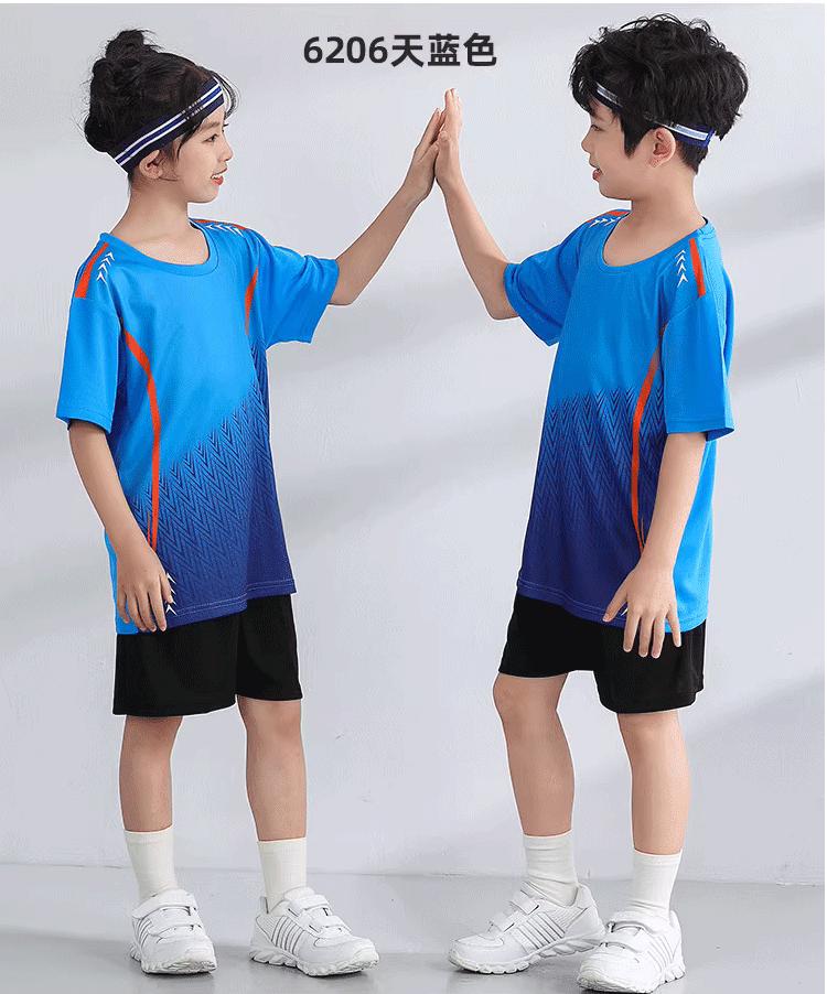 儿童足球服套装男女小孩运动球衣幼儿中小学生比赛体适能班服定制