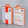 Adequado para Apple Watch iWatch Caixa de Embalagem de Caixa Protetora 38-48mm Caixa de Relógio Caixa de Papelão de Embalagem Neutra
