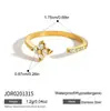 Wanshing Europeu e Americano Ouro 18K Aço Inoxidável Zircônia Múltiplos Estilos Conjunto de Pulseira e Anel para Mulheres Estilo Clássico Atacado Transfronteiriço