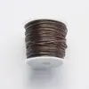 Cuerda de Cera 1mm Cordón de Cuero Pulsera Hilo Rollo Pequeño Cuerda de Cera 1mm Para Bisutería No Elástica Resistente al Desgaste Material para Accesorios de Joyería Paquete