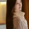 Estilo Nuevo Otoño e Invierno Chal de Punto Color Sólido Protector de Cuello Cortavientos Bufanda Cálida de Cachemira Cómodo Versátil Bufanda Triangular para Mujer
