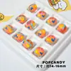 Cuentas Pintadas a Mano Corazón de Melocotón Lindo Joyería DIY Cuentas Sueltas Hechas a Mano Cadena para Teléfono Móvil Pulsera Collar Accesorios Decorativos de Diseñador Cuentas