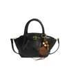 Bolso pequeño retro Maillard transfronterizo para mujer, nuevo bolso cruzado versátil de moda 2026, bolso de mano exquisito, bolso tote pequeño