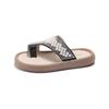 Novas Sandálias de Verão para Bebês 2026 Sandálias Infantis com Pérolas e Strass Sapatos Respiráveis para Crianças Sandálias de Menina