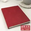 Caderno de Couro de Ovelha Logotipo Personalizado Fábrica Couro Macio Bloco de Notas de Escritório Notas de Negócios em Relevo Caderno de Reunião Personalização