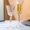 Copas de Vino Tinto y Blanco de Alta Calidad, Copas de Lujo de Estilo Europeo de Gama Alta, Copas de Champán, Copas Creativas para Cócteles con Relieve