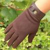 Guantes Calientes de Otoño e Invierno para Ciclismo y Conducción al Aire Libre, Forrados de Felpa, Engrosados, Cortavientos, Resistentes al Frío, Compatibles con Pantalla Táctil, Guantes Sin Felpa