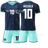 A2627 Alemania Camiseta de Local Copa del Mundo Uniforme de Fútbol No. 13 Müller N.º. 8 Kroos No. 7 Jersey de Havertz