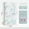 Livro de Dinheiro com Padrão de Mármore Transfronteiriço, Popular Online, Pode Conter 20.000 Moeda Estrangeira, Livro de Dinheiro de Grande Capacidade, Pasta de Dinheiro A6, Álbum de Dinheiro