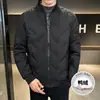 Tanke Zhe Chaqueta de Plumas Nueva de Invierno para Hombre Marca de Moda Cuello Alto Plumón de Pato Blanco Juventud Color Sólido Casual Versátil Ropa de Abrigo para Hombre