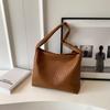 Bolsa Tote Tejida Popular Transfronteriza Sencilla para el Día a Día de Mujer 2024 Nueva Gran Capacidad Versátil Bolso de Hombro para Mujer para Comercio Exterior