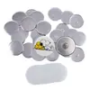 Adesivos Magnéticos para Geladeira K Consumíveis Selo Magnético Redondo de Folha de Flandres com Ímã de Emblema Magnético Selo Magnético Material em Branco DIY