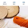 No hay devoluciones ni cambiosAl por mayor Hilo Acrílico de 4 hebras Completo, Pequeño, Mediano y Grueso Lana Acrílica para Tejer a Crochet Zapatillas y Plantillas para Zapatos