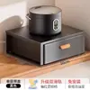 Prateleira de Armazenamento Multifuncional Deslizante no Armário da Cozinha, Cesta Deslizante Extra Profunda Sob a Pia, Prateleira de Armazenamento em Camadas para Armário