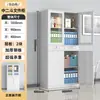 Archivero Metálico de Oficina de Acero con Cerradura Gabinete de Almacenamiento Gabinete de Cristal Gabinete de Archivo Gabinete para Documentos Gabinete para Comprobantes Financieros