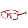 Nuevas gafas de silicona TR90 para niños, gafas ultraligeras para miopía, gafas antiluz azul, gafas de detección avanzada para mujer, venta al por mayor