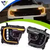 Adecuado para Ford Ranger T9 2023 faros LED de cuatro ojos y luces de circulación diurna mejorados