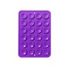 Ventosa de silicone de 24 grãos Preto Adesivo Simples Copo de Sucção Antiderrapante Case de Telefone Celular Portátil Titular Quadrado