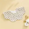 Babero tejido impermeable de doble cara, nuevo estilo coreano, moderno, babero de algodón puro para bebé, venta al por mayor, calidad Clase A
