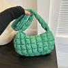 Bolso de hombro plisado de moda de este año para mujer 2023 otoño e invierno Nuevo bolso dumpling versátil estilo coreano para llevar bajo el brazo moda