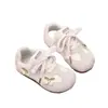 Zapatillas de Estilo Ballet de Moda para Niñas 2025 Primavera y Otoño Nuevas Ligeras Transpirables Versátiles Zapatos de Entrenamiento Alemanes Zapatillas de Correr